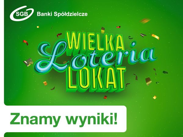 Znamy wyniki loterii lokat!