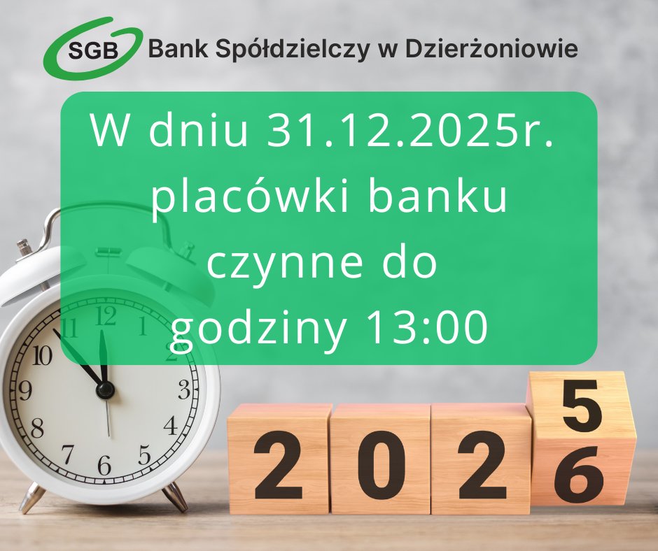 Godziny pracy w Sylwestra